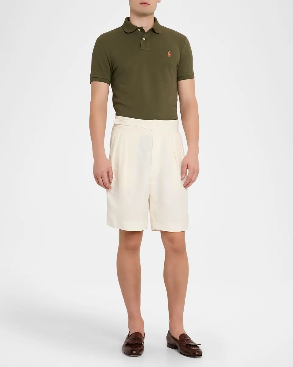 Polo Ralph Lauren Men's Custom Slim Fit Soft Cotton Polo Shirt | Thumbnail 2