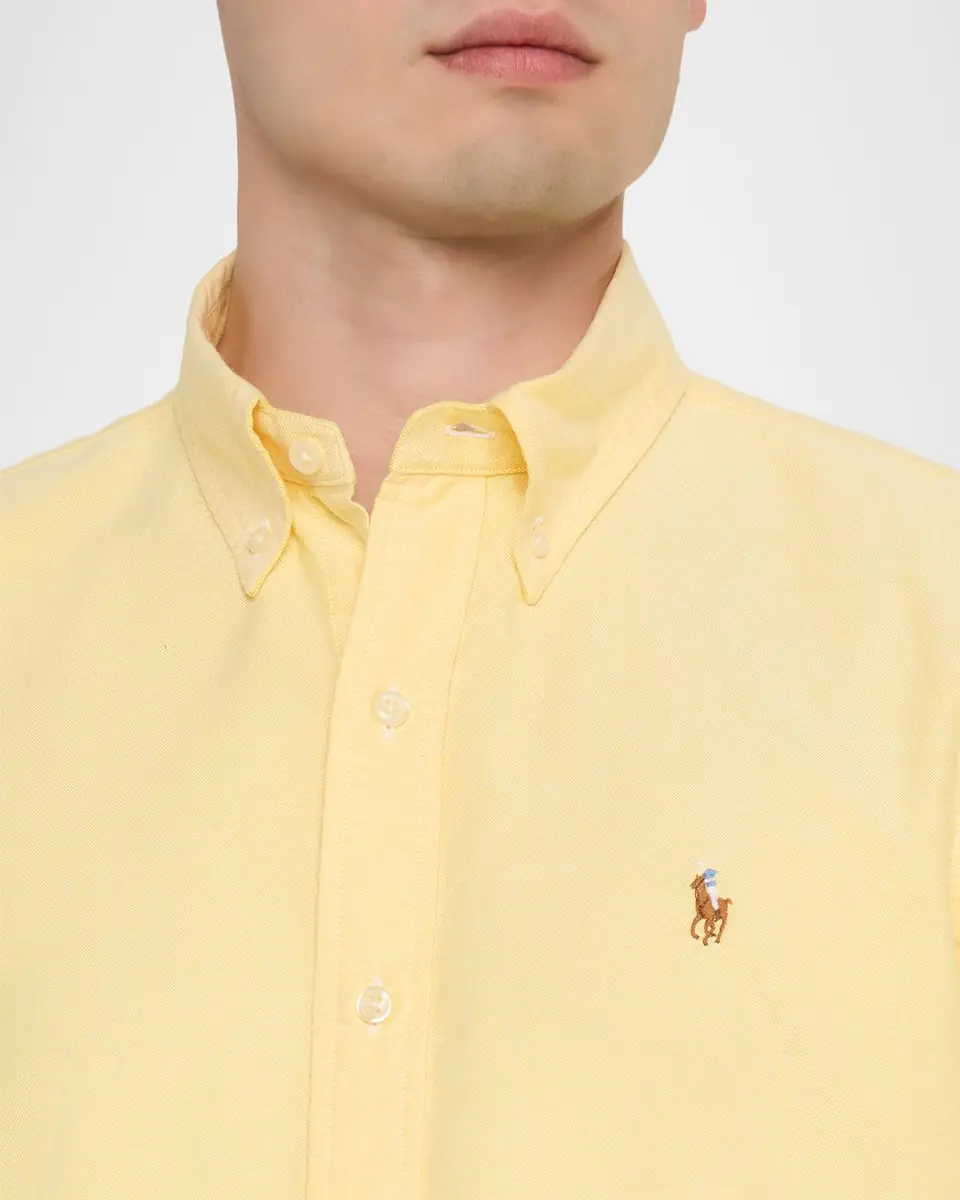 Polo Ralph Lauren Men's Classic-Fit Oxford Button-Down Shirt | Thumbnail 5 Polo Ralph Lauren Men's Classic-Fit Oxford Button-Down Shirt | Thumbnail 5