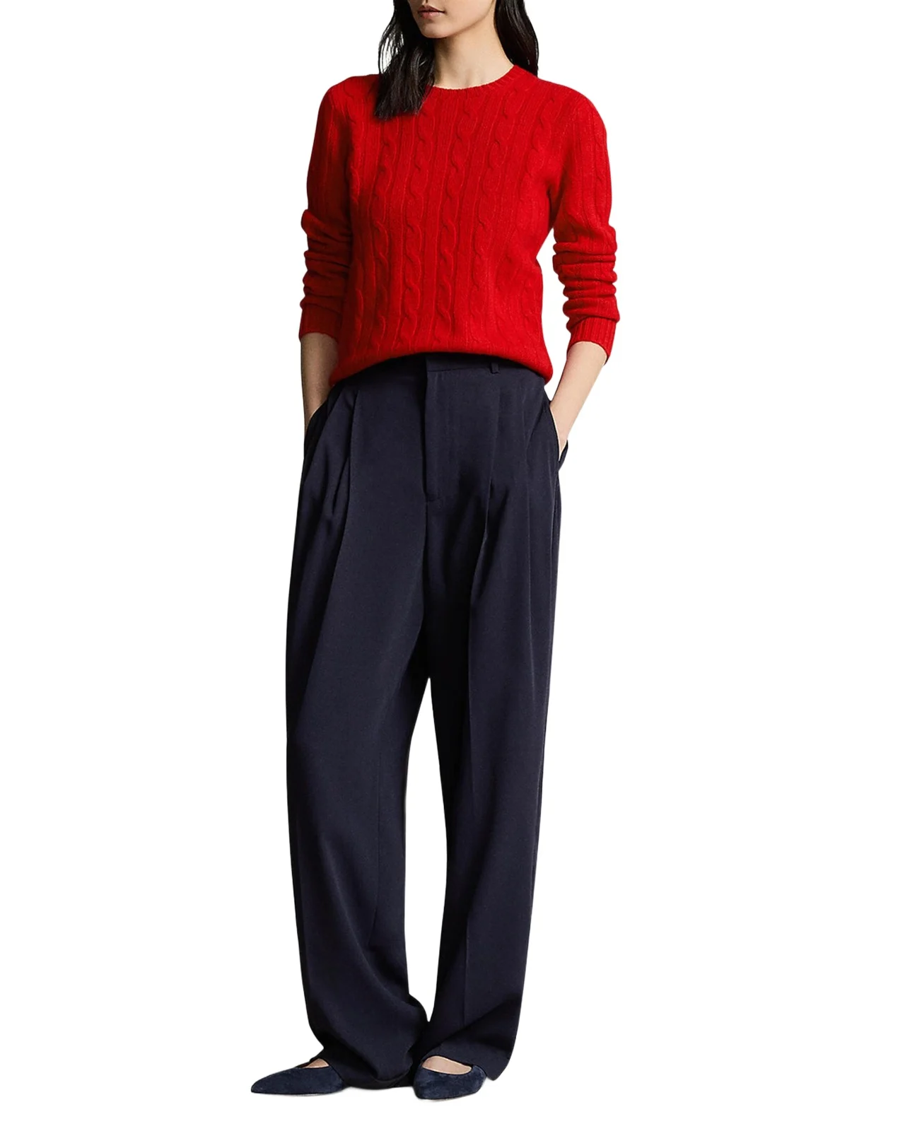 Julianna Cable-Knit Cashmere Sweater Julianna Cable-Knit Cashmere Sweater