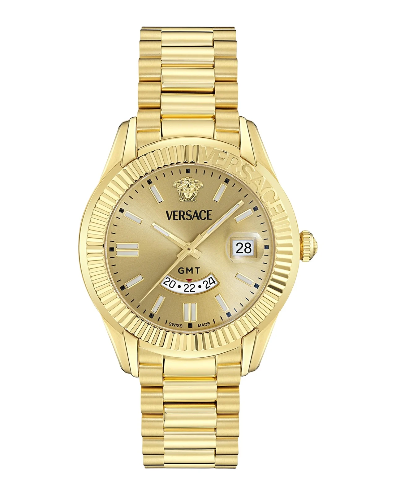 Men's Apodis 41mm IP Yellow Gold Bracelet Watch