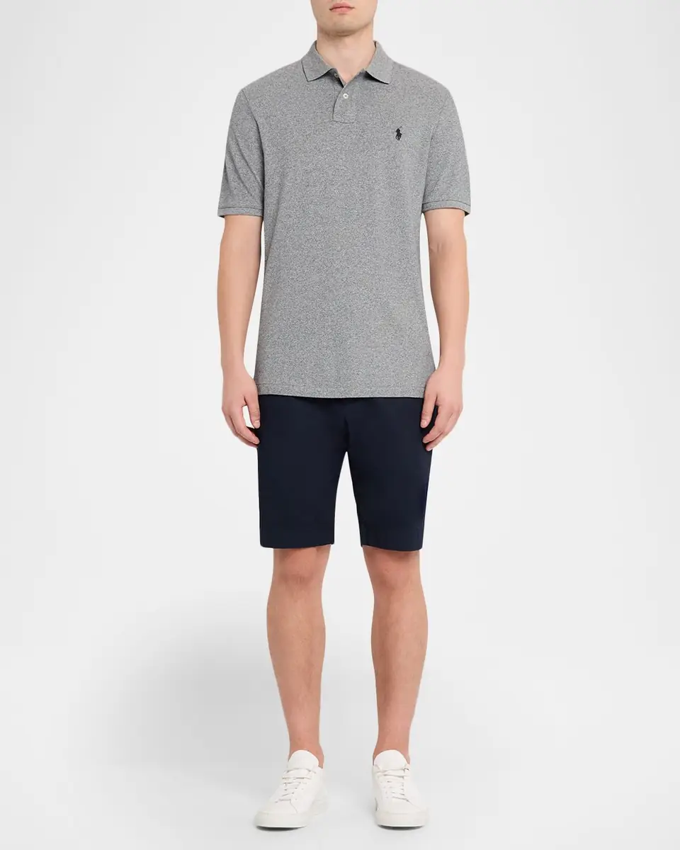 Polo Ralph Lauren Men's The Iconic Mesh Classic-Fit Polo Shirt | Thumbnail 2 Polo Ralph Lauren Men's The Iconic Mesh Classic-Fit Polo Shirt | Thumbnail 2