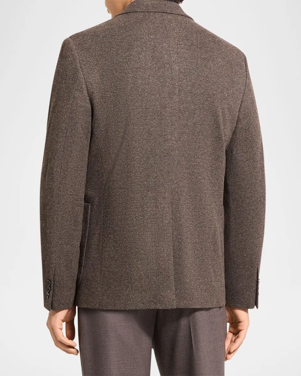 Theory Men's Clinton Jacket in City Knit Twill | Thumbnail 3