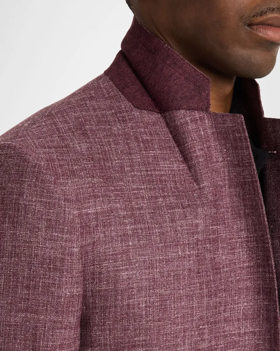 Giorgio Armani Men's Wool Silk Linen Sport Coat | Thumbnail 7 Giorgio Armani Men's Wool Silk Linen Sport Coat | Thumbnail 7