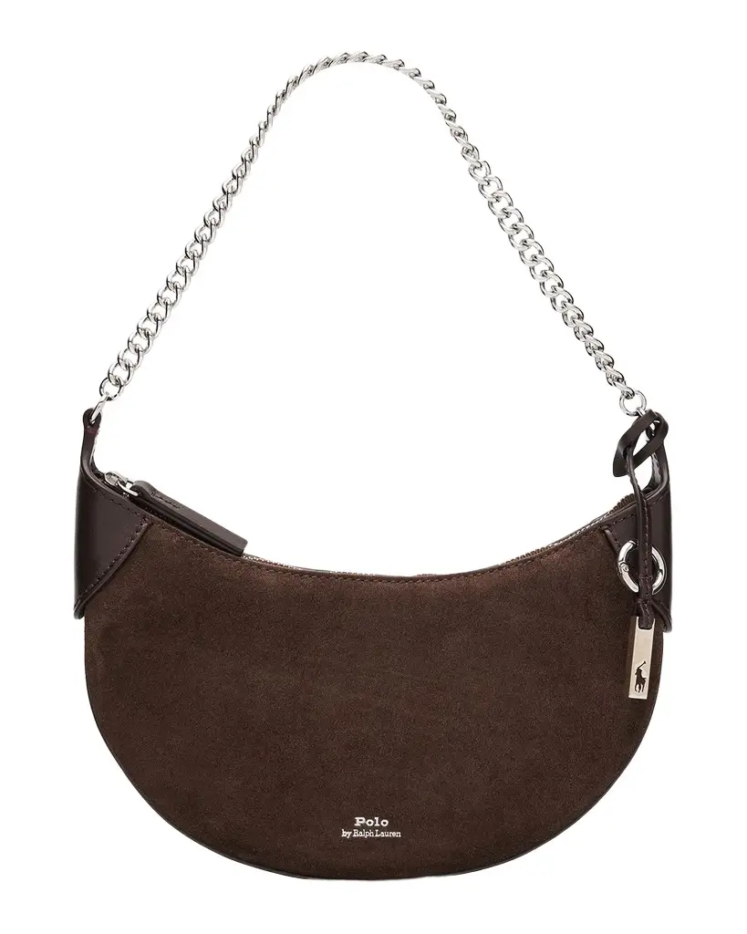 Polo ID Suede Mini Chain Bag Polo ID Suede Mini Chain Bag