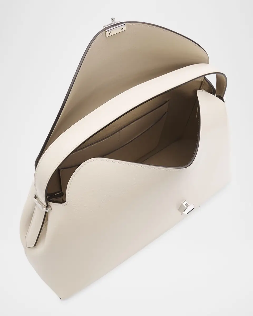 Toteme T-Lock Naplack Top-Handle Bag | Thumbnail 4