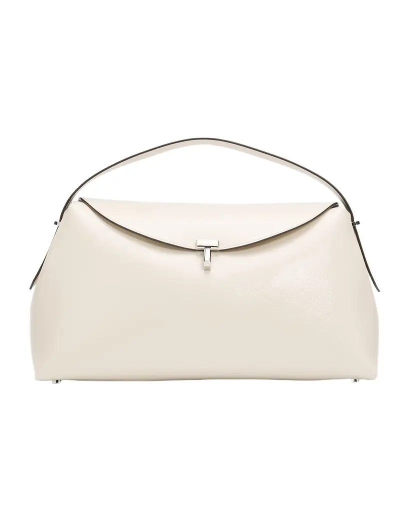 Toteme T-Lock Naplack Top-Handle Bag | Image 1 Toteme T-Lock Naplack Top-Handle Bag | Image 1