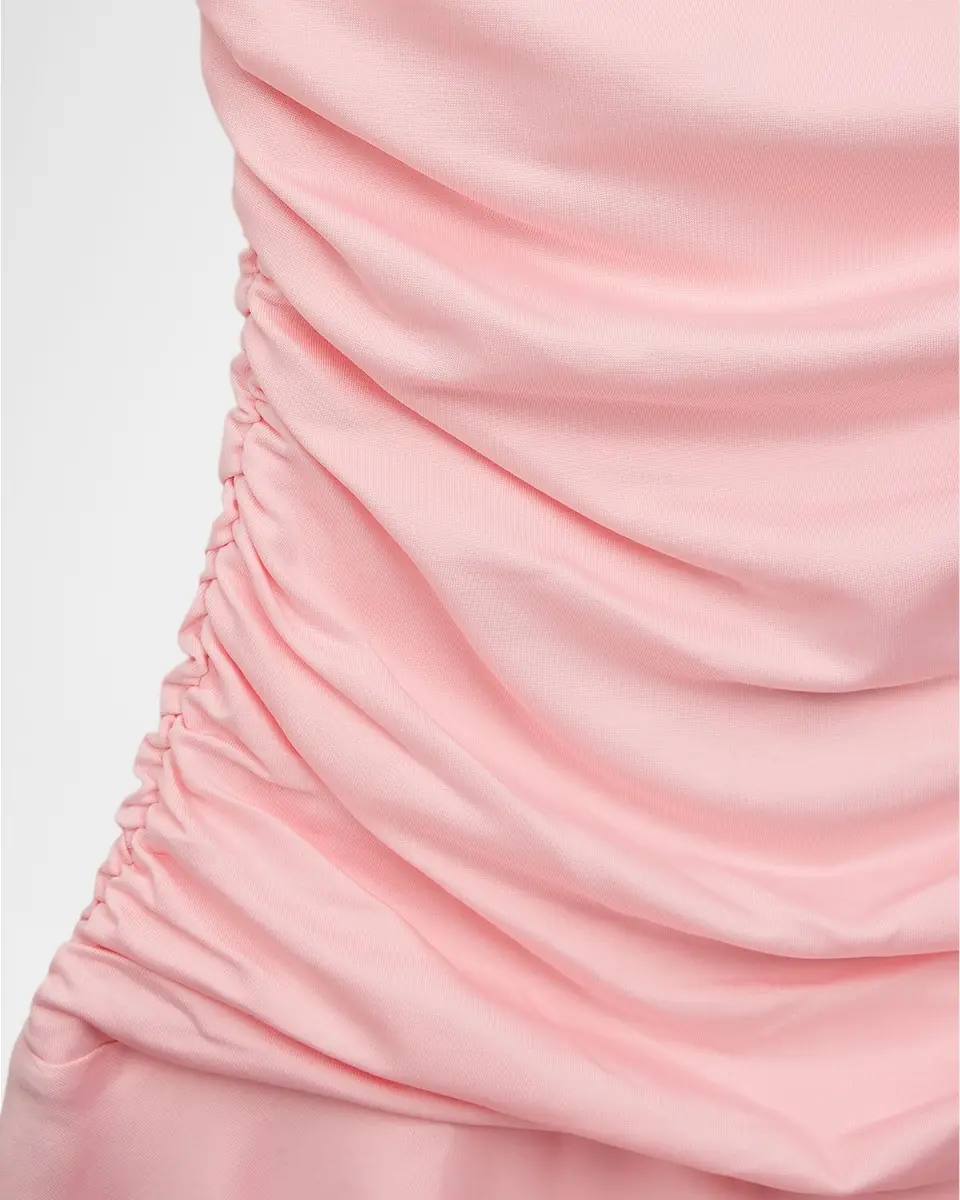 KatieJ NYC Girl's Tween Alyssa Ruched Flounce Mini Dress, Size S-XL | Thumbnail 2 KatieJ NYC Girl's Tween Alyssa Ruched Flounce Mini Dress, Size S-XL | Thumbnail 2