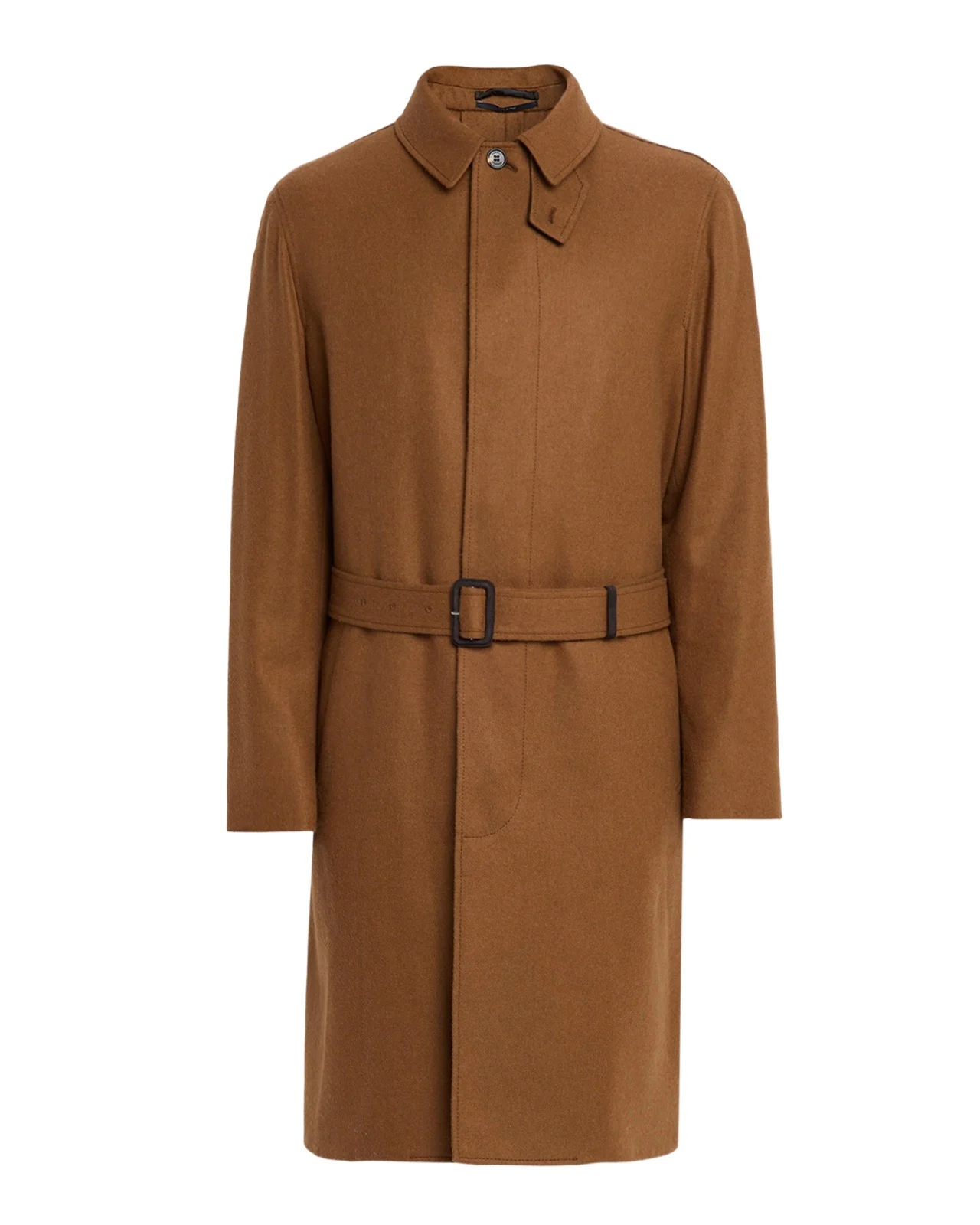 Men's Balmacaan Camel Wool Coat Men's Balmacaan Camel Wool Coat