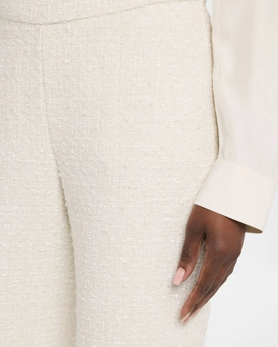 Badgley Mischka Collection Boucle Tweed Bootcut Pants | Thumbnail 5
