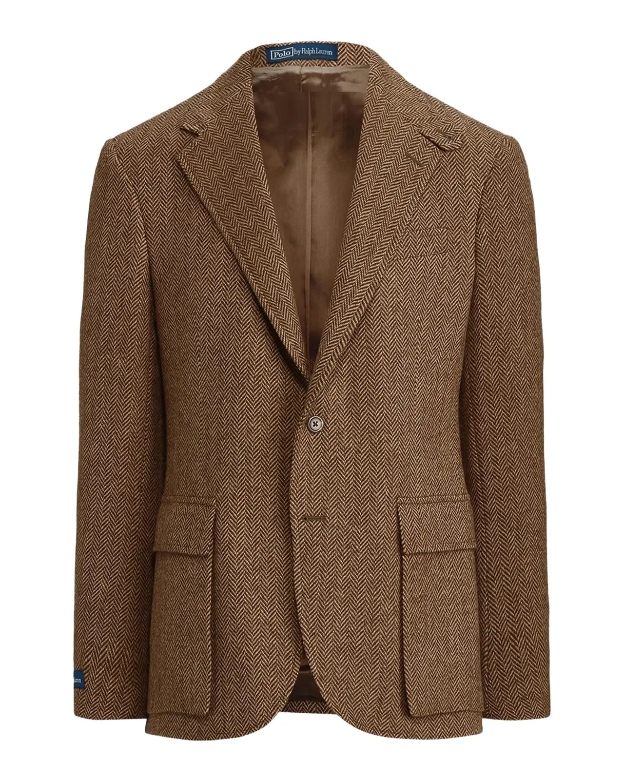 Unisex Wool Herringbone Single-Breasted Sport Coat Unisex Wool Herringbone Single-Breasted Sport Coat