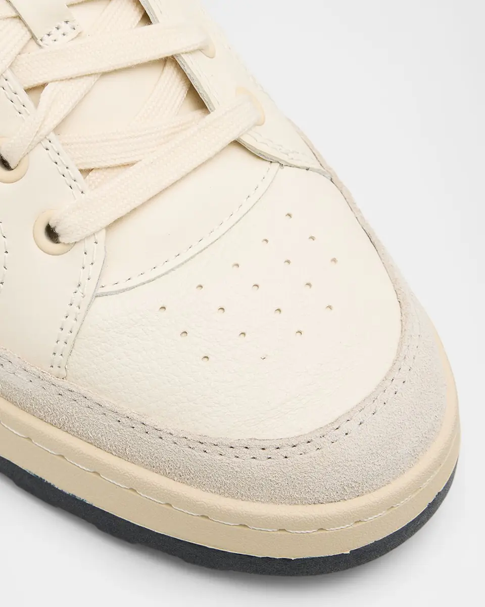 Vince Men's Wilder Court Leather Low-Top Sneakers | Thumbnail 3 Vince Men's Wilder Court Leather Low-Top Sneakers | Thumbnail 3