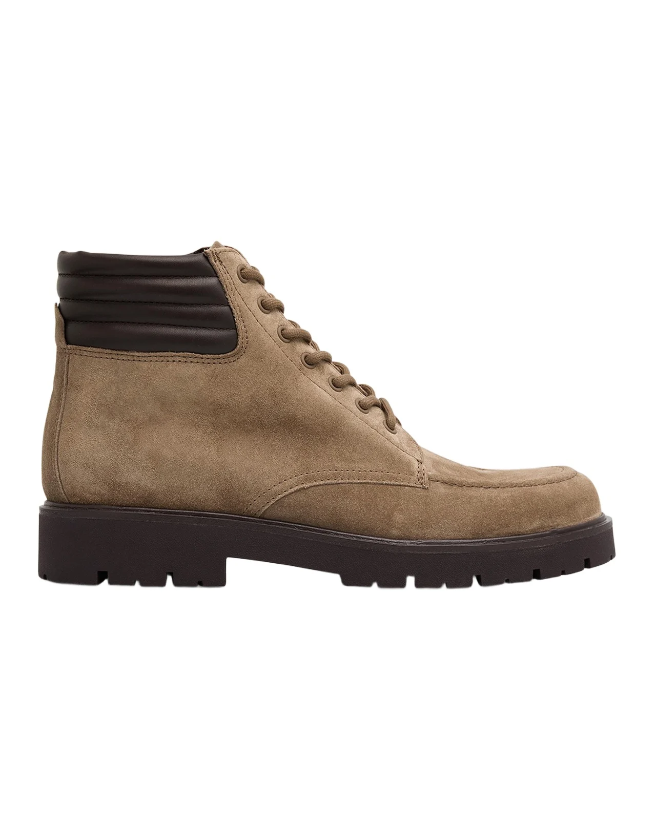 Vince Men's Leonard Suede & Leather Lug-Sole Ankle Boots