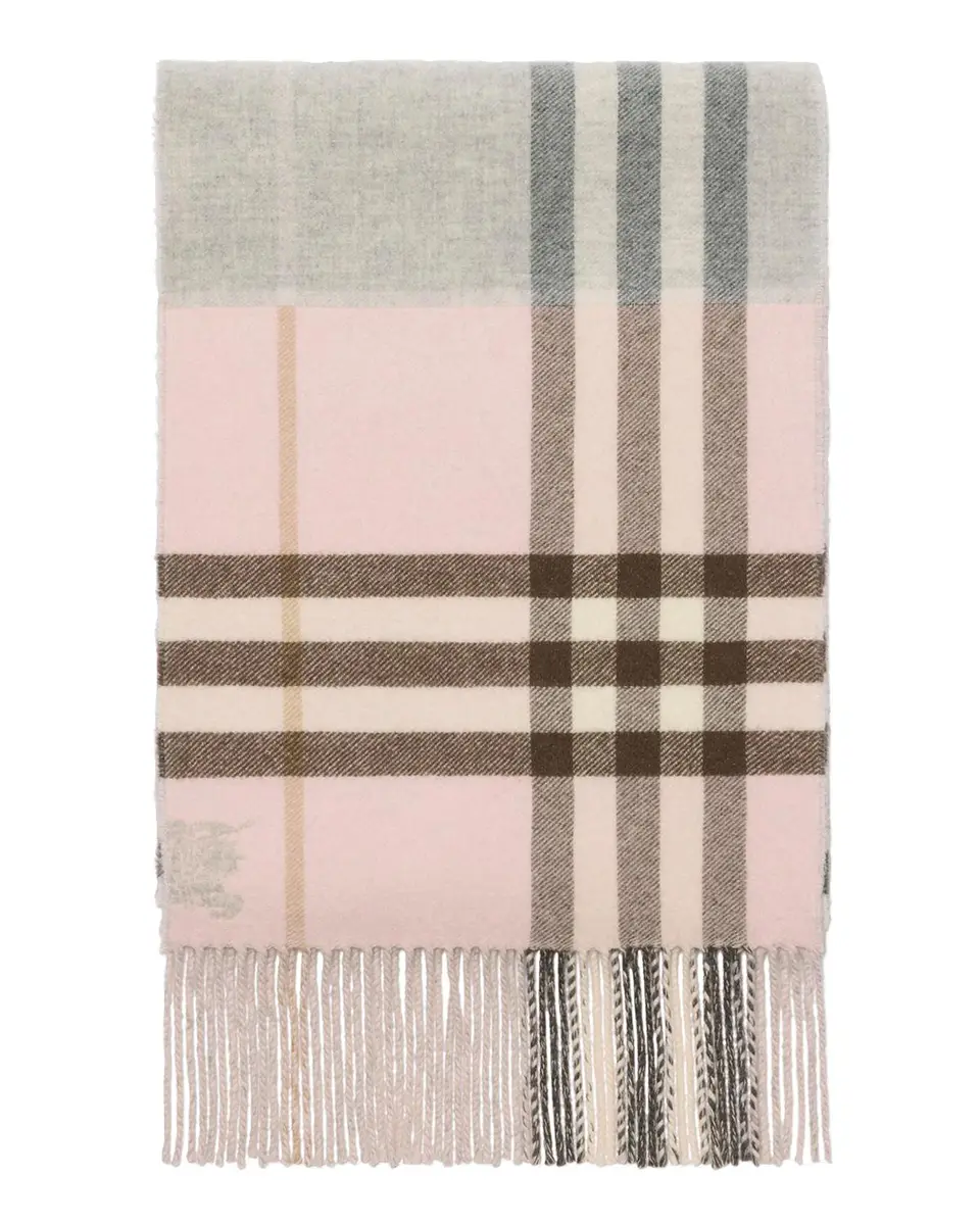 Burberry Double-Faced Cashmere EKD Scarf | Thumbnail 3