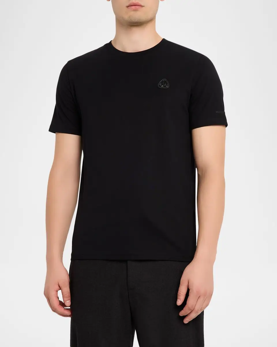 Moose Knuckles Men's Crescent Short-Sleeve T-Shirt | Thumbnail 3 Moose Knuckles Men's Crescent Short-Sleeve T-Shirt | Thumbnail 3