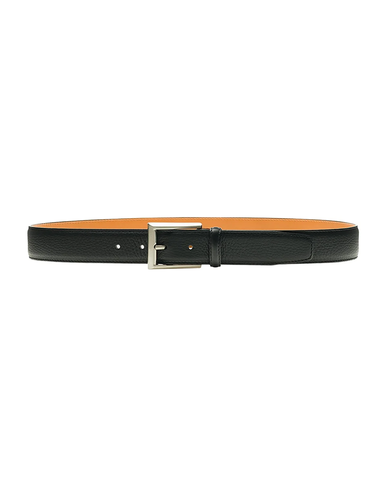 Magnanni Men's Rocas Pebbled Leather Belt