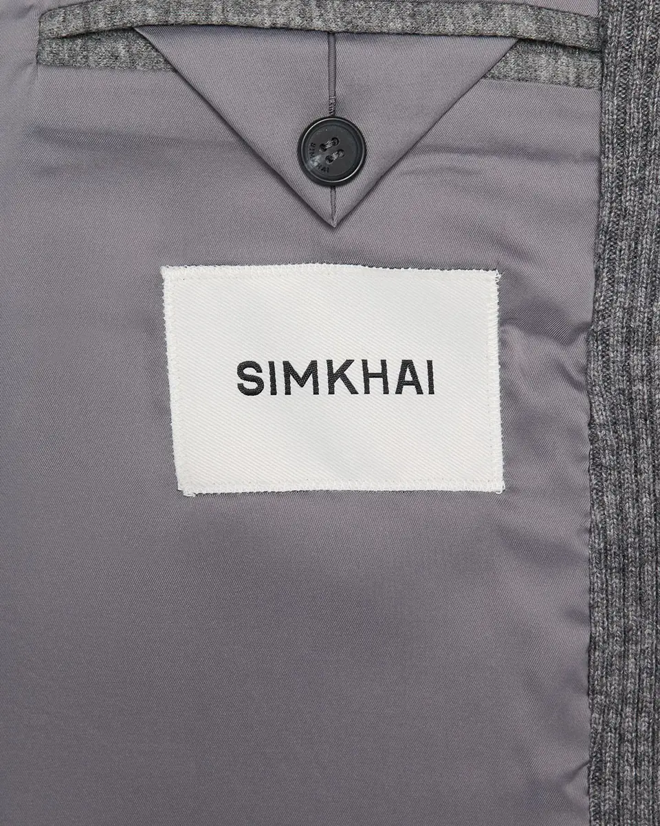 Simkhai Men's Tristen Single-Breasted Wool Blazer | Thumbnail 6 Simkhai Men's Tristen Single-Breasted Wool Blazer | Thumbnail 6