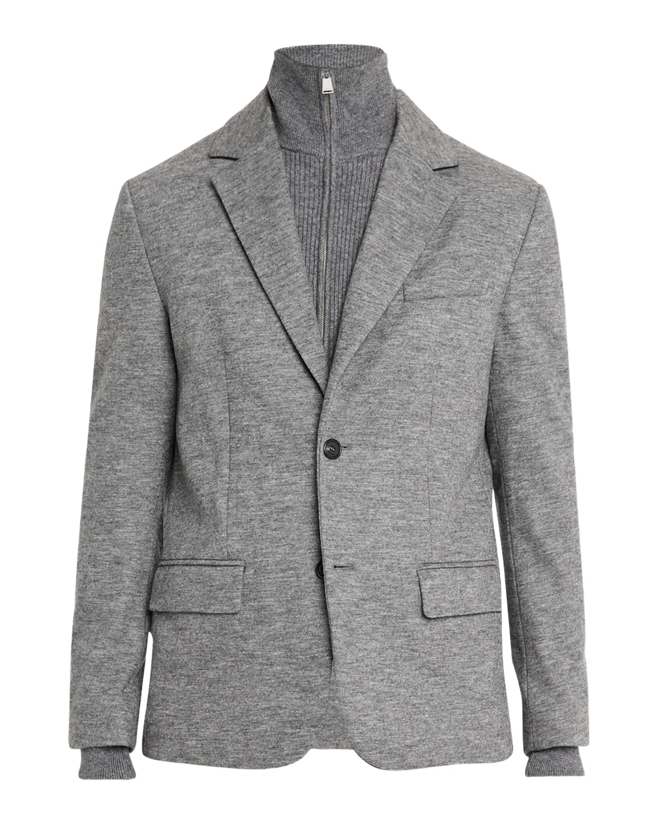 Simkhai Men's Tristen Single-Breasted Wool Blazer