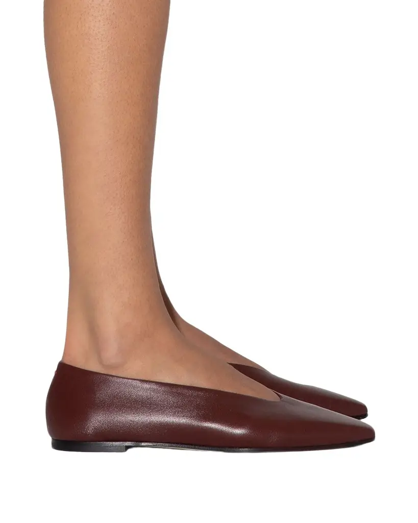 Aeyde Betty Nappa Leather Ballerina Flats | Image 1 Aeyde Betty Nappa Leather Ballerina Flats | Image 1