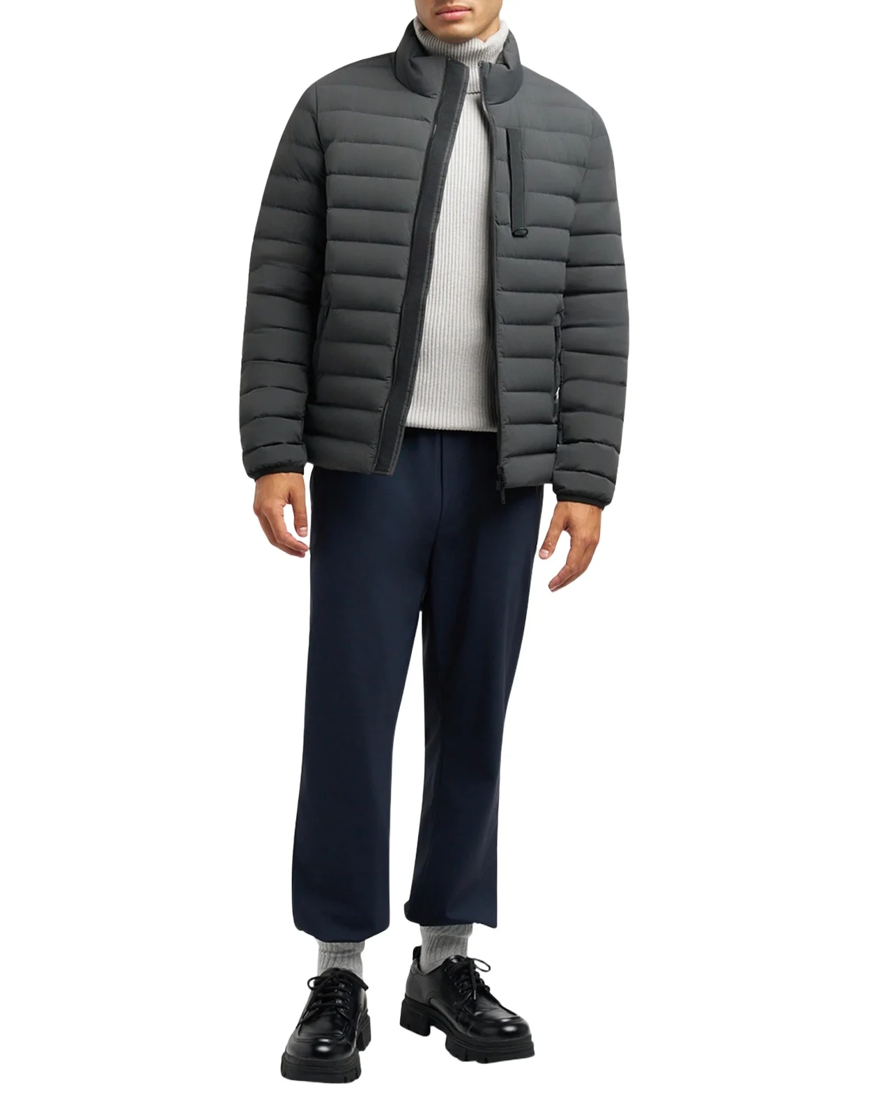 Men's Laki Channel-Quilt Jacket Men's Laki Channel-Quilt Jacket