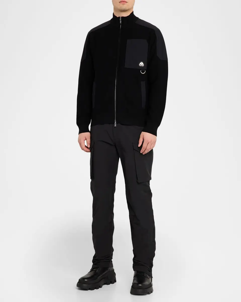 Moose Knuckles Men's Elowan Full-Zip Sweater | Thumbnail 2 Moose Knuckles Men's Elowan Full-Zip Sweater | Thumbnail 2