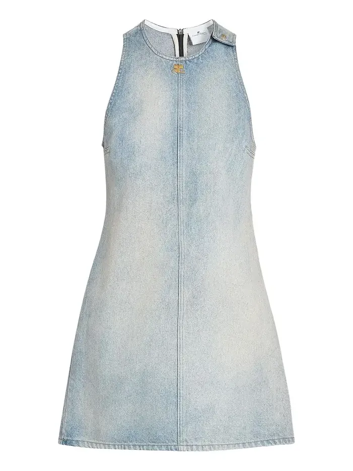 Heritage Denim A-Line Mini Dress