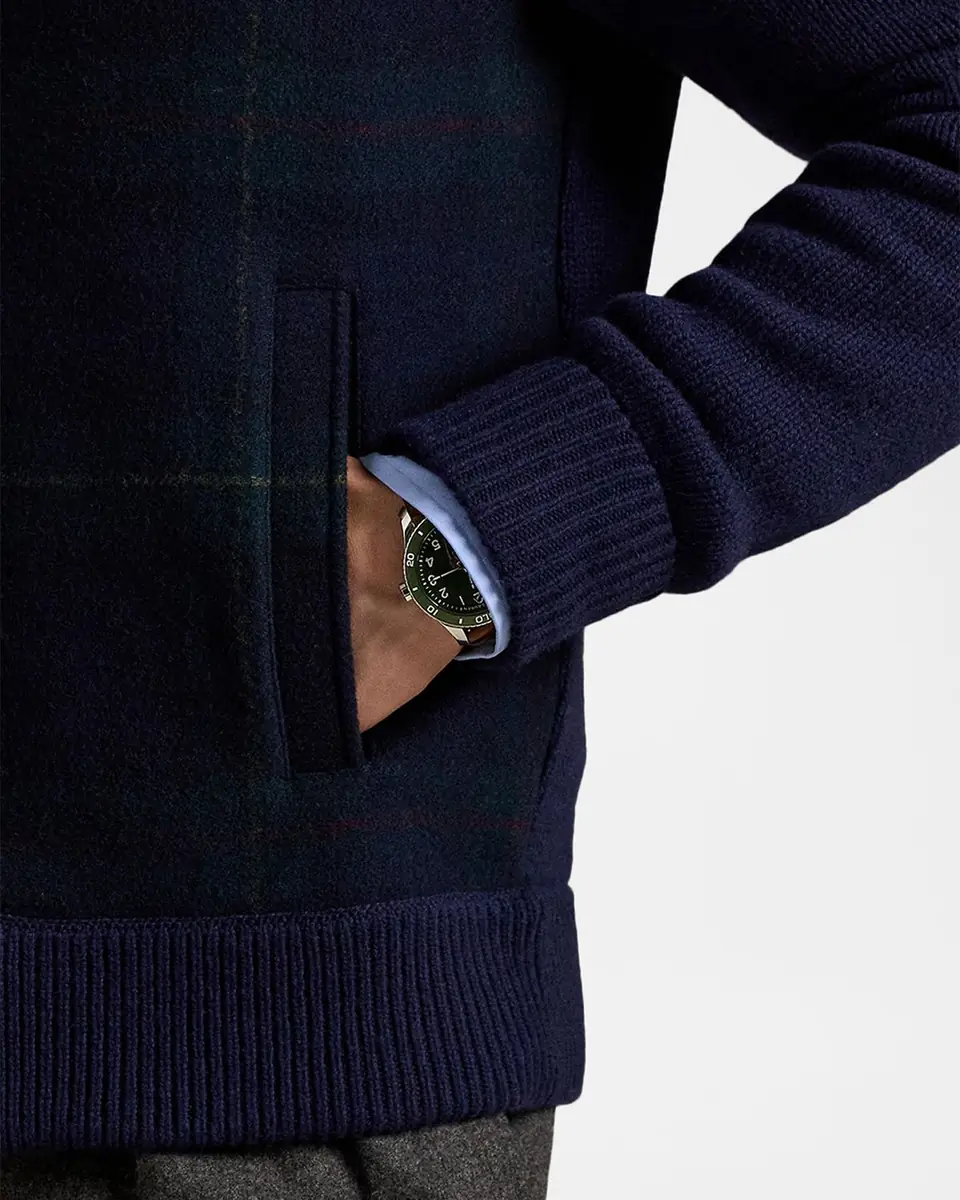 Polo Ralph Lauren Men's The Polo Tartan Full-Zip Sweater | Thumbnail 8 Polo Ralph Lauren Men's The Polo Tartan Full-Zip Sweater | Thumbnail 8