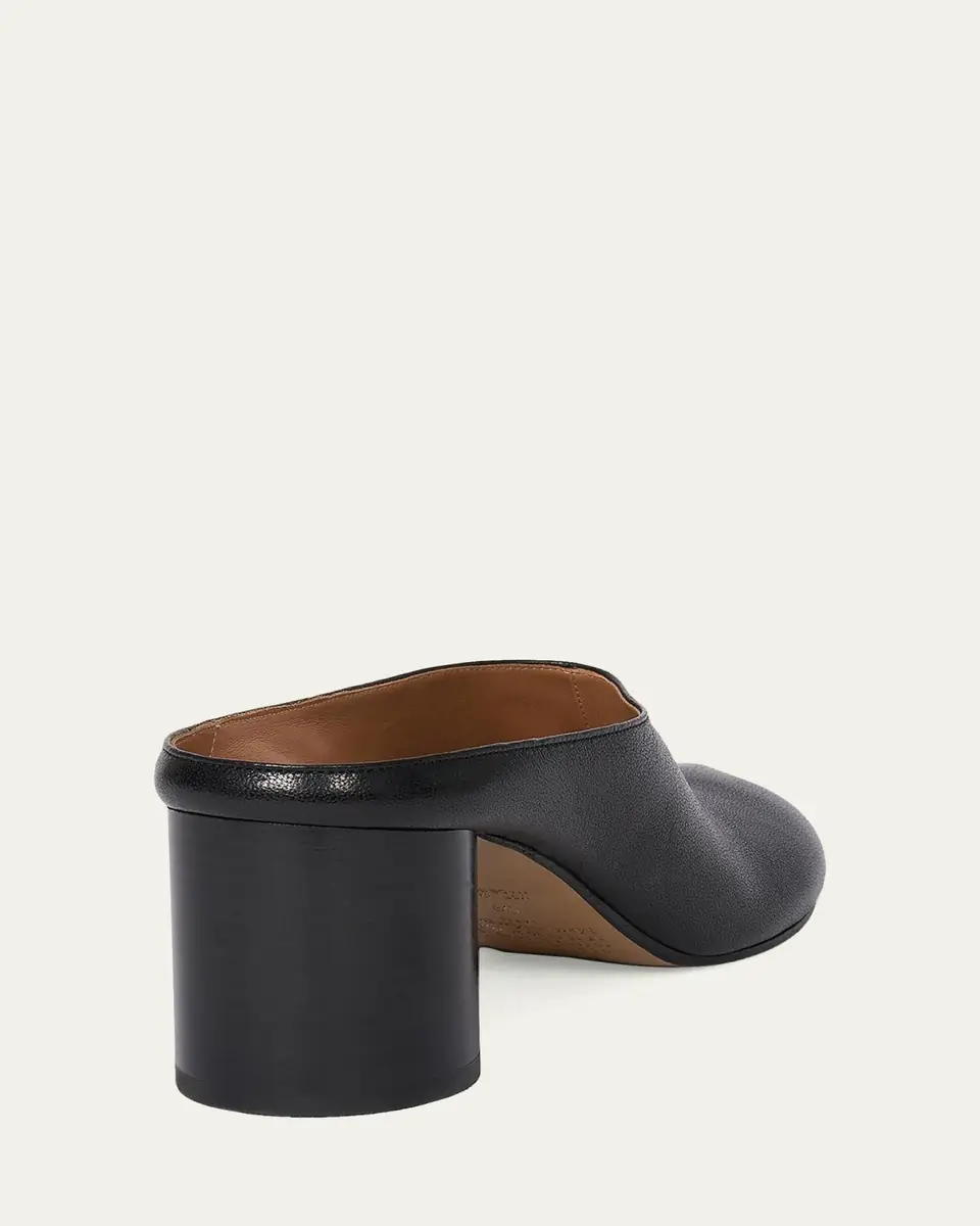 Maison Margiela Tabi Leather Split-Toe Mule Pumps | Thumbnail 2 Maison Margiela Tabi Leather Split-Toe Mule Pumps | Thumbnail 2
