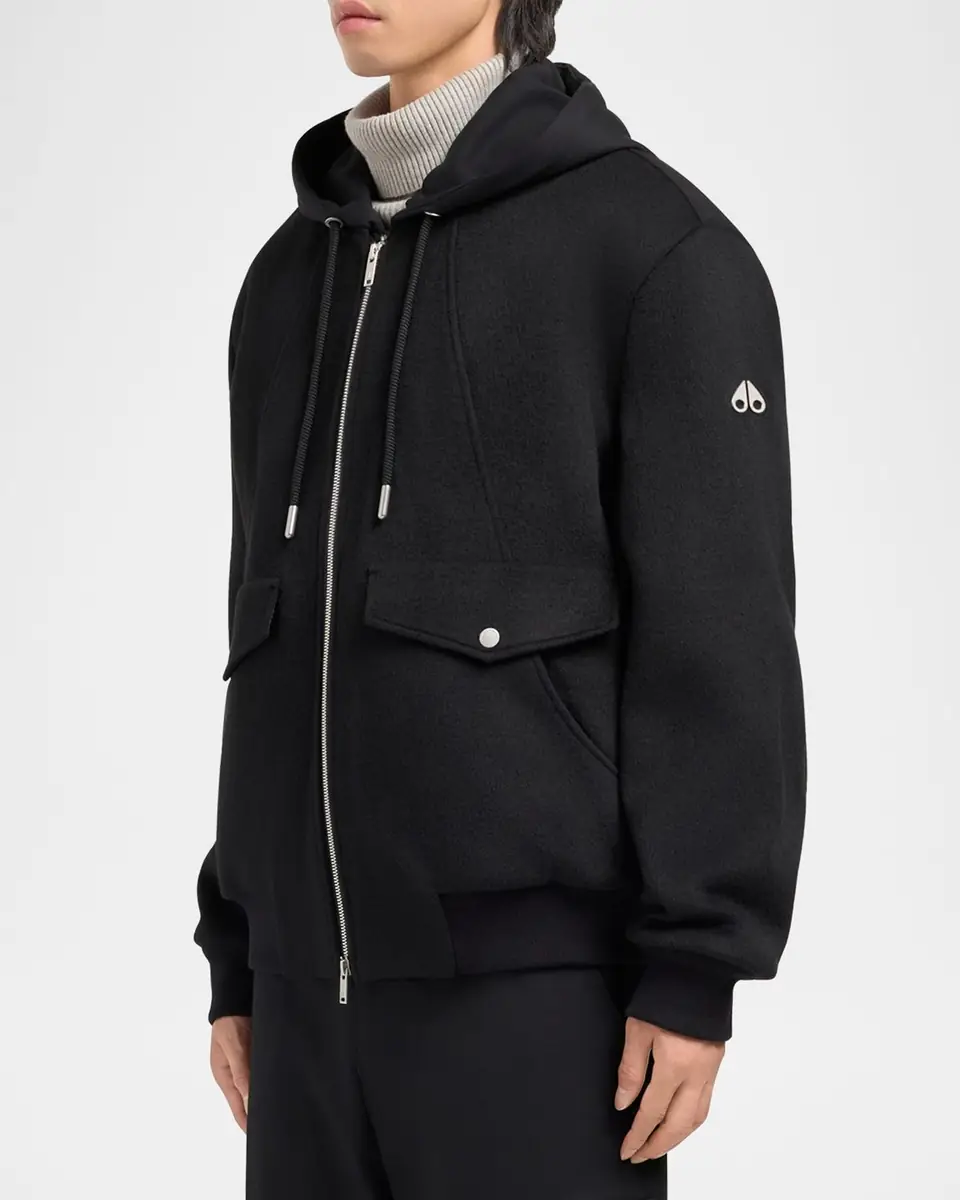 Moose Knuckles Men's Ellington Bomber Jacket | Thumbnail 4 Moose Knuckles Men's Ellington Bomber Jacket | Thumbnail 4