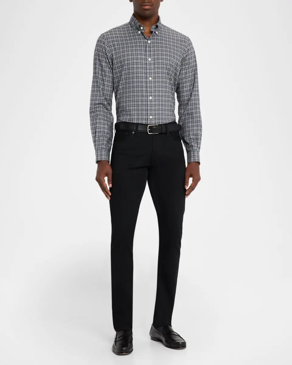 Polo Ralph Lauren Men's Classic Fit Plaid Twill Button-Down Shirt | Thumbnail 2 Polo Ralph Lauren Men's Classic Fit Plaid Twill Button-Down Shirt | Thumbnail 2