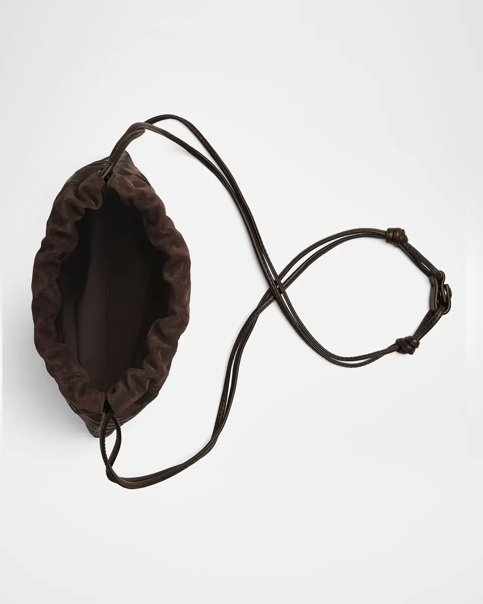 Bottega Veneta Small Leather & Suede Pouch Bag | Thumbnail 3
