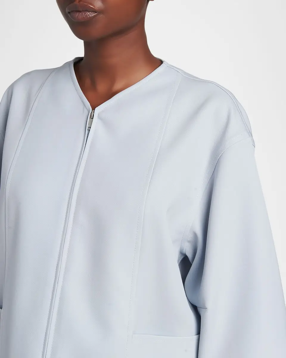 Jil Sander 3/4-Sleeve Zip Jacket | Thumbnail 5 Jil Sander 3/4-Sleeve Zip Jacket | Thumbnail 5