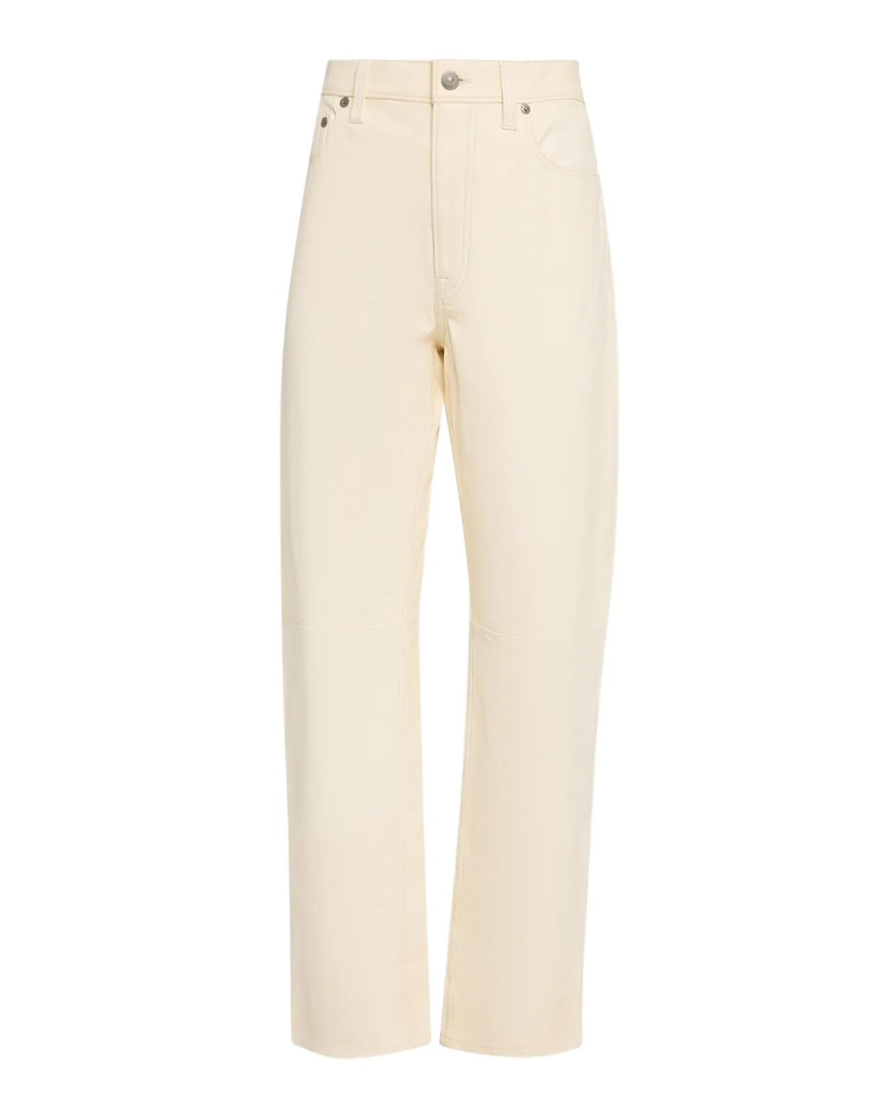 Lambskin Relaxed Straight Pants Lambskin Relaxed Straight Pants