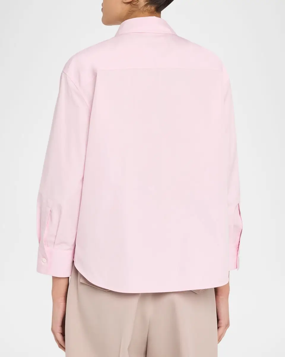 Jil Sander Cotton Poplin Button-Down Shirt | Thumbnail 3 Jil Sander Cotton Poplin Button-Down Shirt | Thumbnail 3