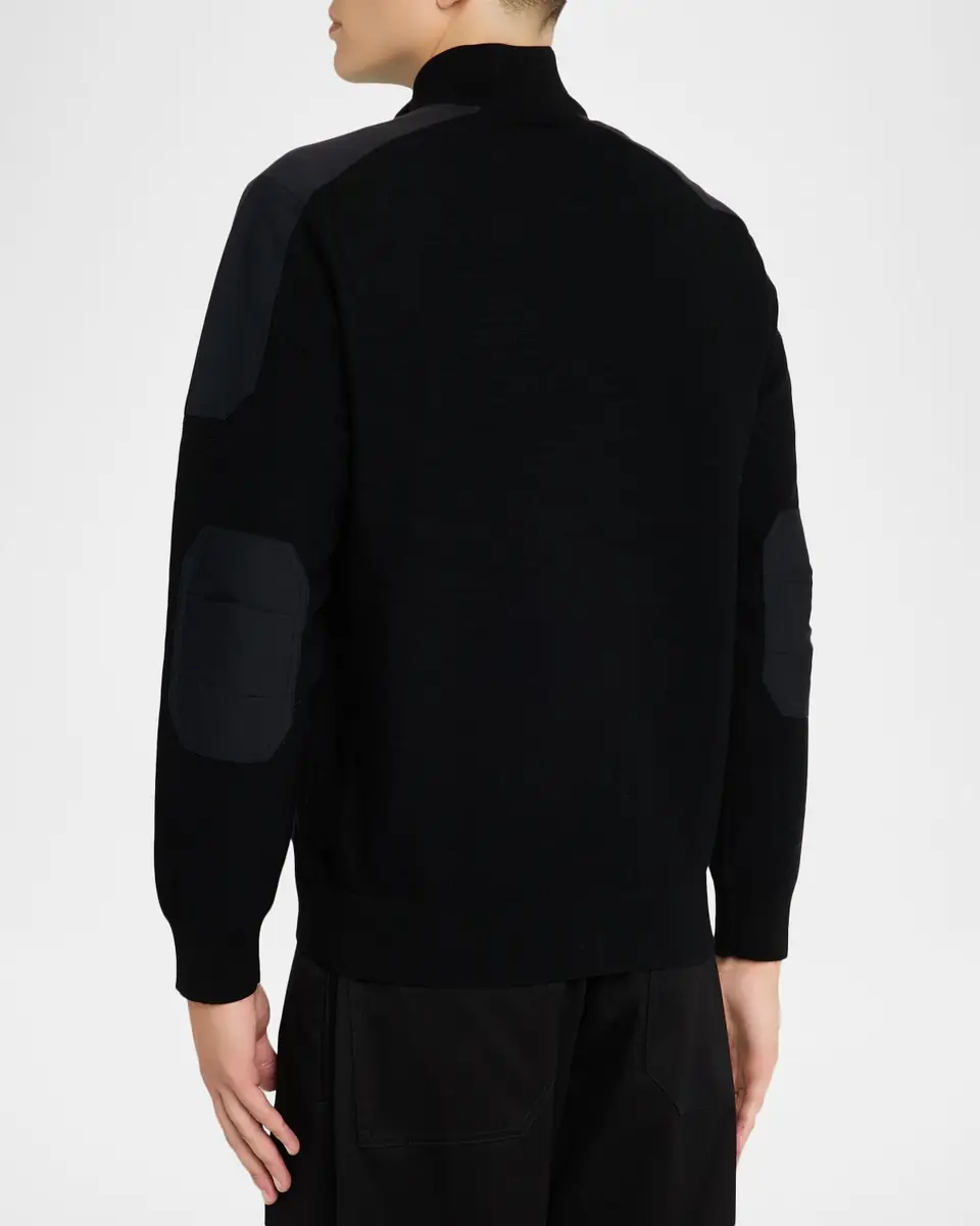 Moose Knuckles Men's Elowan Full-Zip Sweater | Thumbnail 3 Moose Knuckles Men's Elowan Full-Zip Sweater | Thumbnail 3