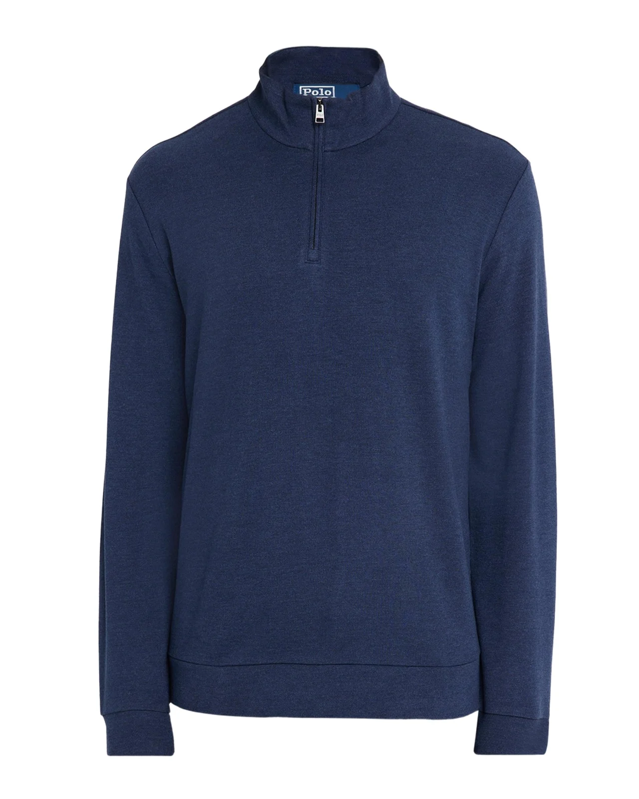Men's Textured Double-Knit Quarter-Zip Sweater