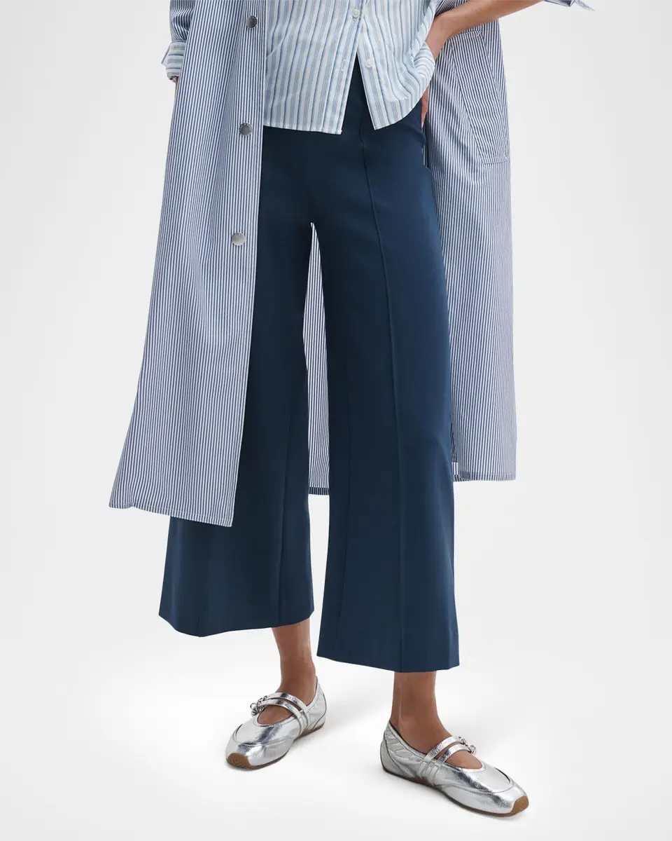 Rag & Bone Irina Cropped Wide-Leg Trousers | Thumbnail 3