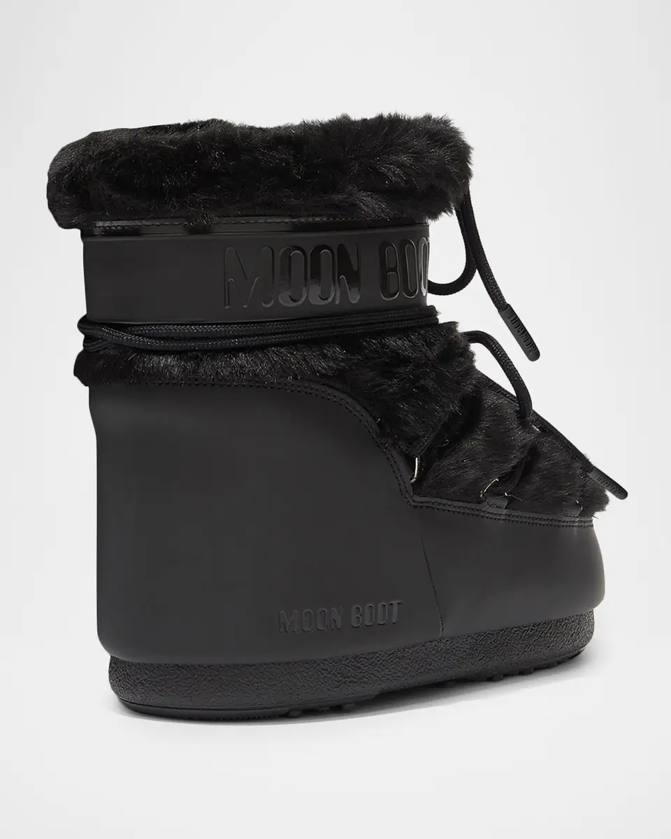 Moon Boot Icon Low Faux Fur Snow Boots | Thumbnail 2 Moon Boot Icon Low Faux Fur Snow Boots | Thumbnail 2