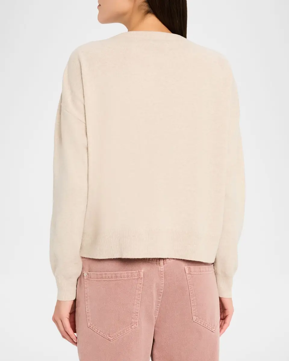 Brunello Cucinelli Sequined Cashmere Crewneck Sweater | Thumbnail 2 Brunello Cucinelli Sequined Cashmere Crewneck Sweater | Thumbnail 2