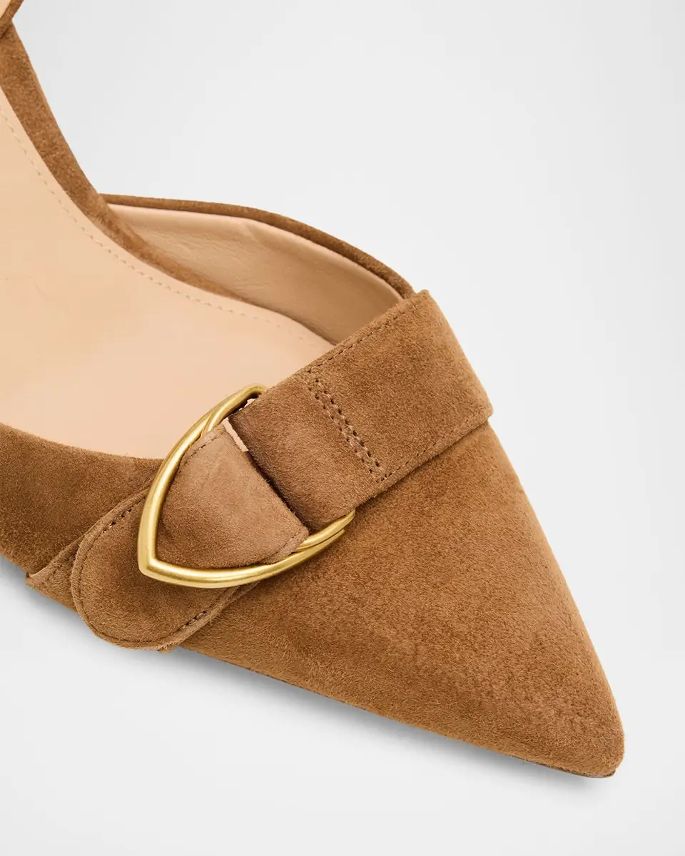 Veronica Beard Loralyn Suede Slingback Pumps | Thumbnail 4 Veronica Beard Loralyn Suede Slingback Pumps | Thumbnail 4