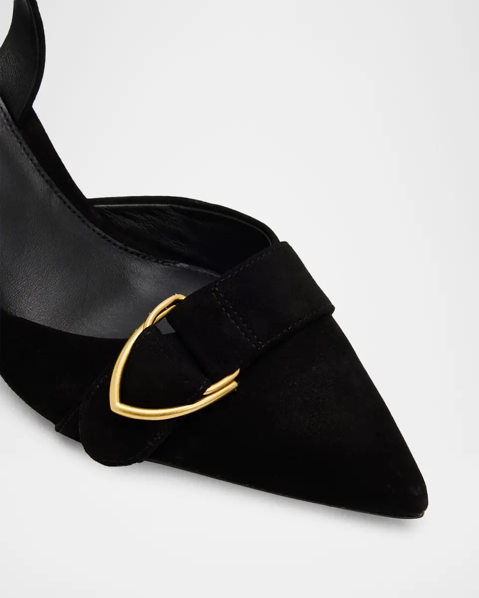 Veronica Beard Loralyn Suede Slingback Pumps | Thumbnail 9 Veronica Beard Loralyn Suede Slingback Pumps | Thumbnail 9