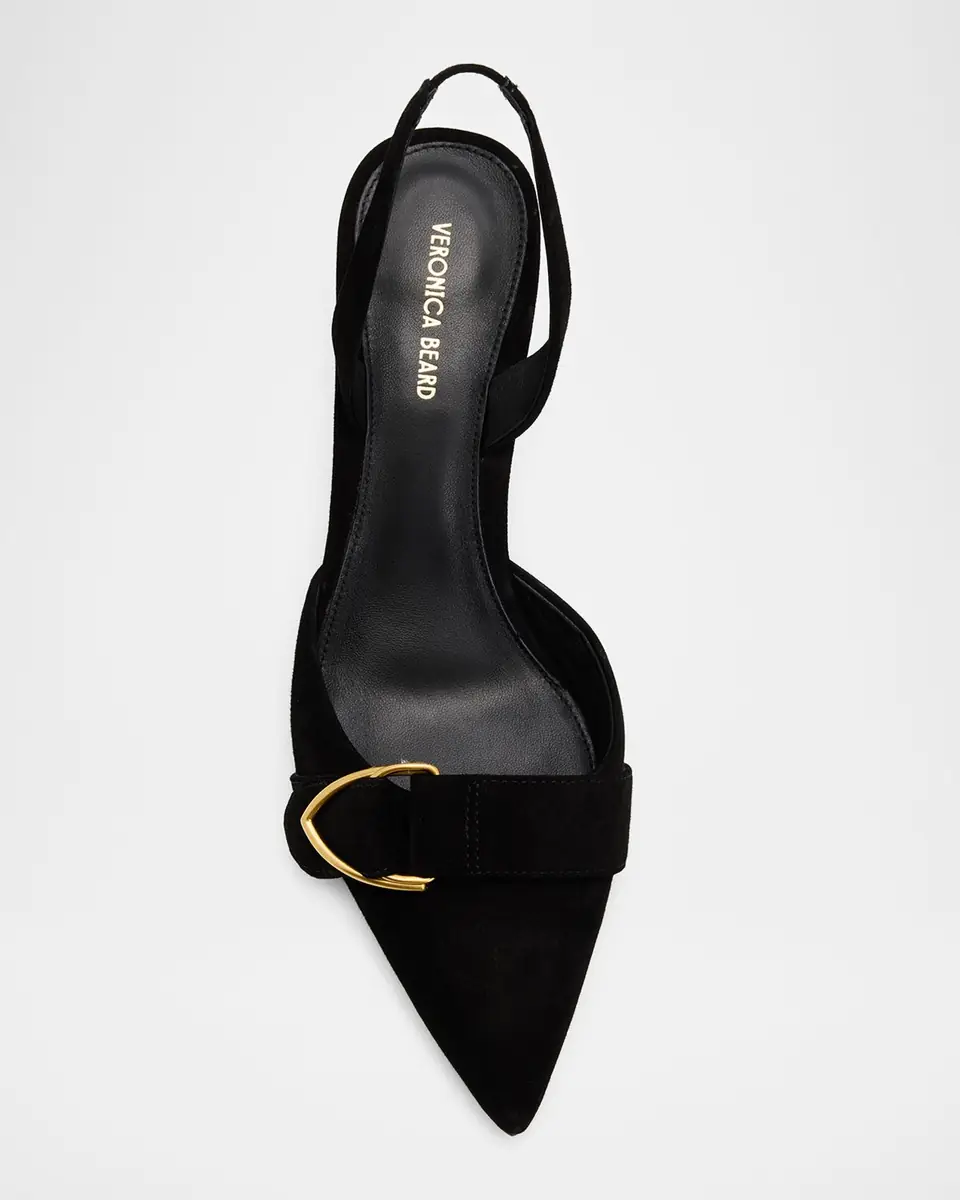 Veronica Beard Loralyn Suede Slingback Pumps | Thumbnail 10 Veronica Beard Loralyn Suede Slingback Pumps | Thumbnail 10