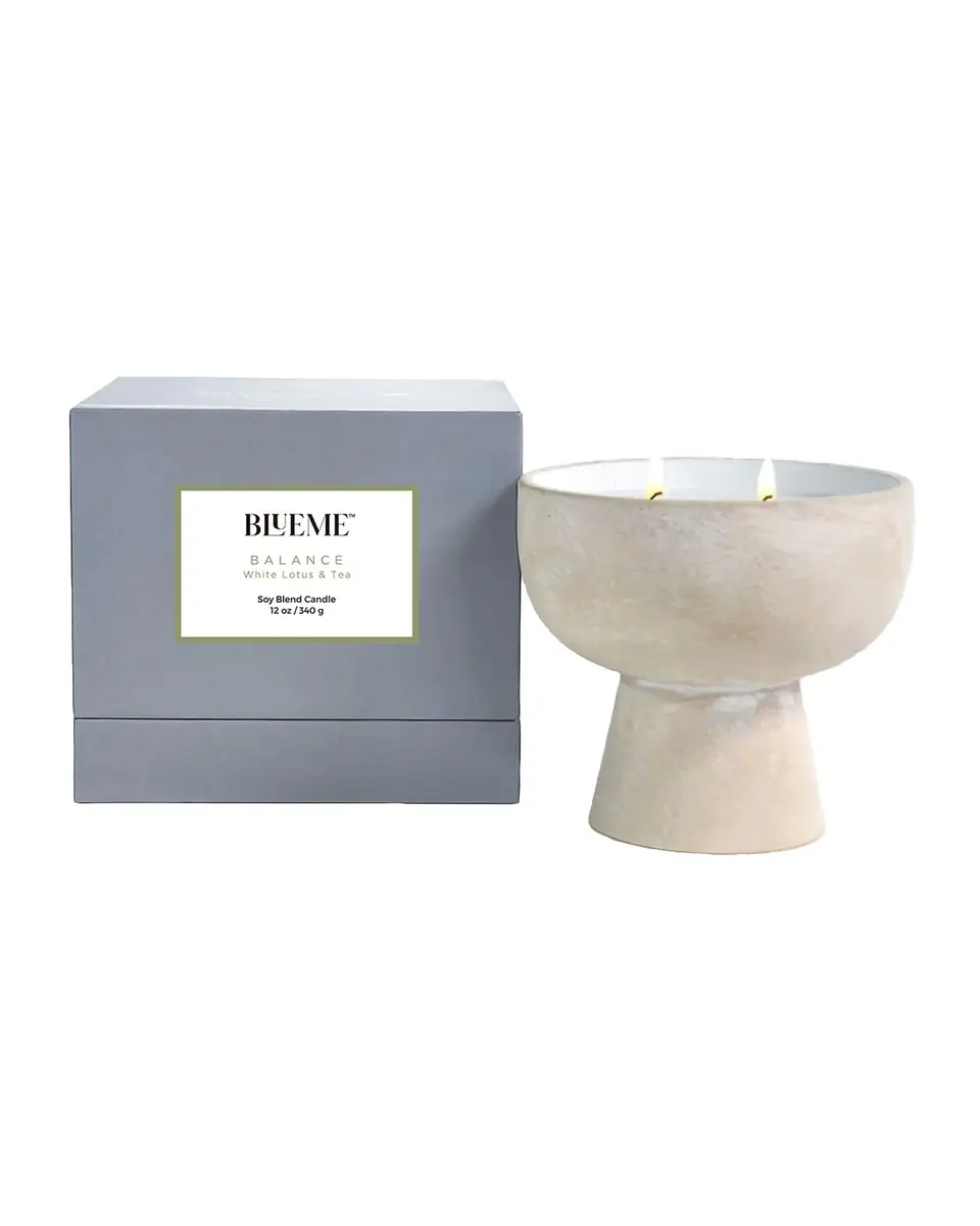 Blueme Balance Candle - White Lotus & Tea | Thumbnail 2