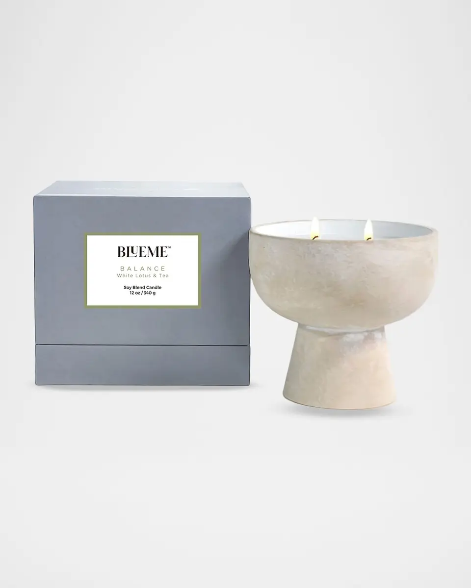 Blueme Balance Candle - White Lotus & Tea | Thumbnail 3