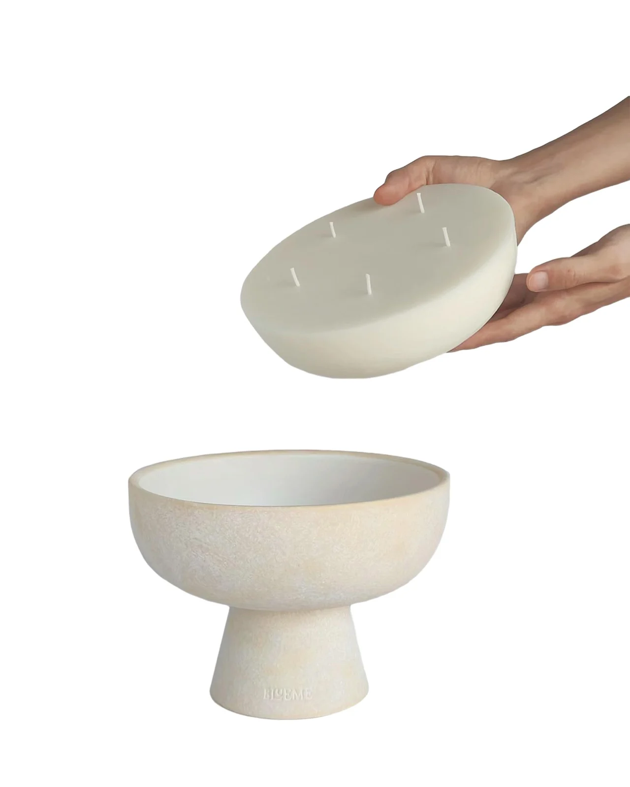 Blueme Balance Giant Candle - White Lotus & Tea