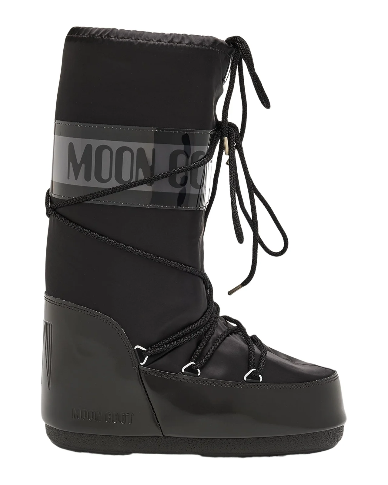 Icon Glance Satin Knee-High Snow Boots Icon Glance Satin Knee-High Snow Boots