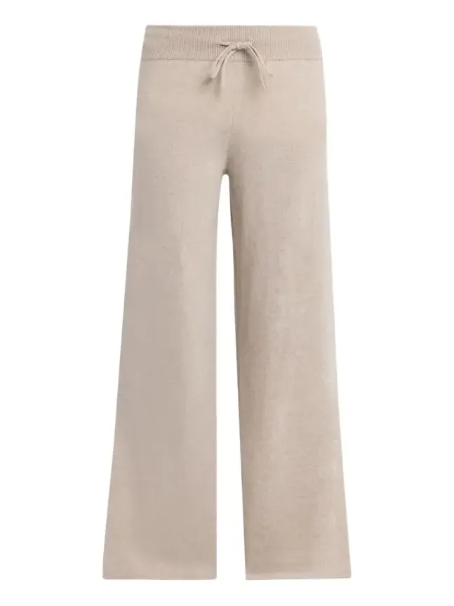Sofi Cashmere Straight-Leg Pull-On Trousers Sofi Cashmere Straight-Leg Pull-On Trousers