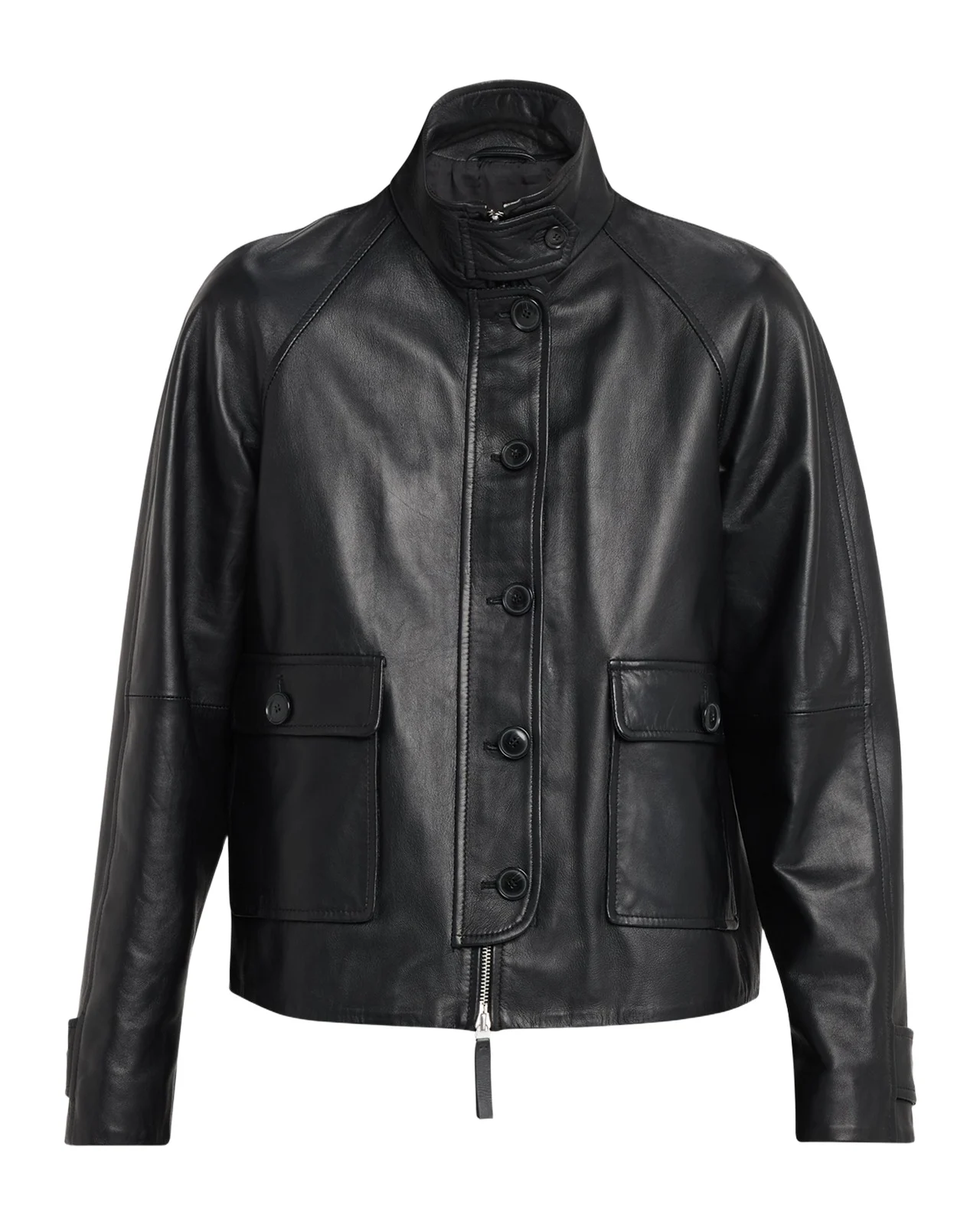 Proenza Schouler White Label Gio Lambskin Leather Jacket