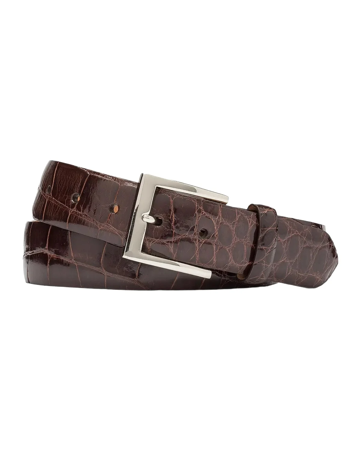 W. Kleinberg Glazed Alligator Belt