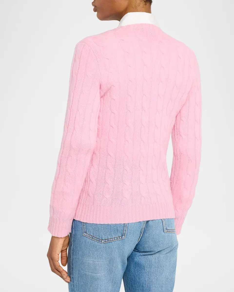 Polo Ralph Lauren Cable-Knit Cashmere Sweater | Thumbnail 3
