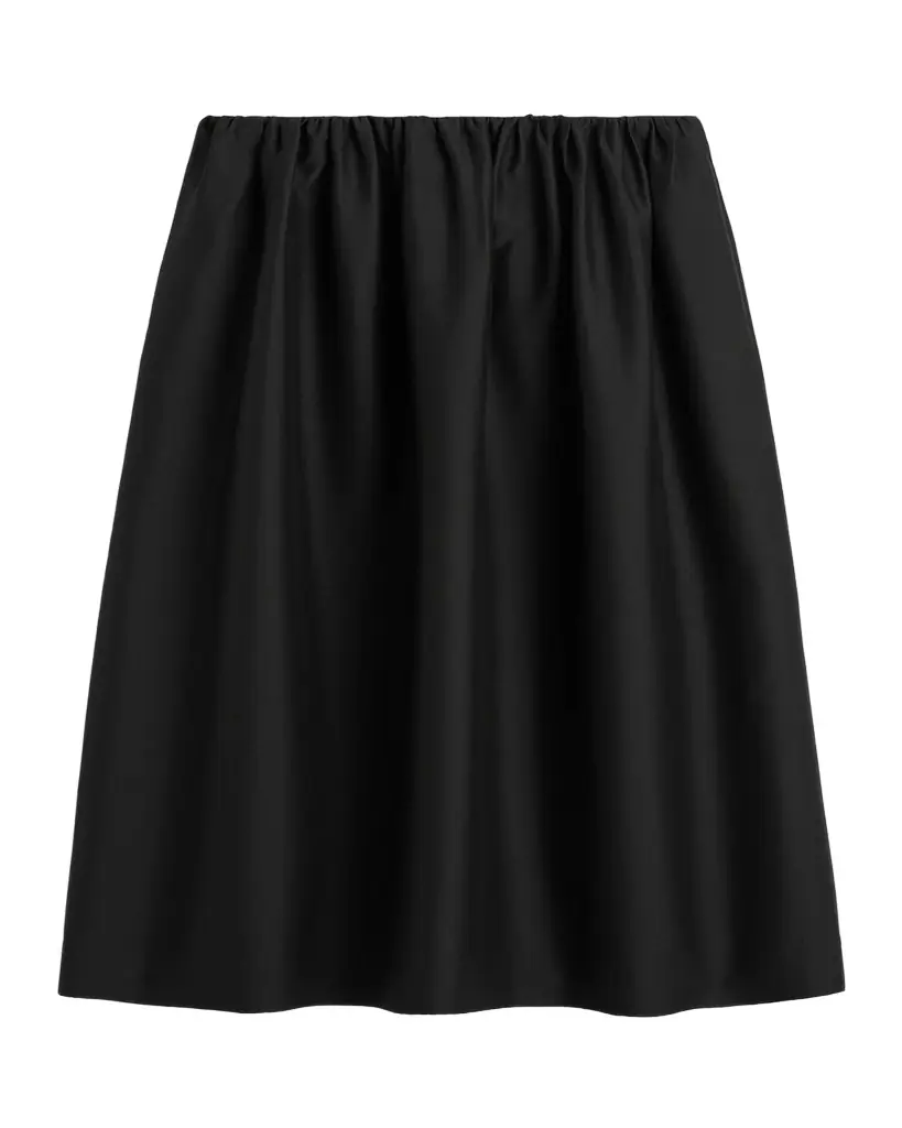 Toteme Gathered Midi Evening Skirt | Image 1 Toteme Gathered Midi Evening Skirt | Image 1